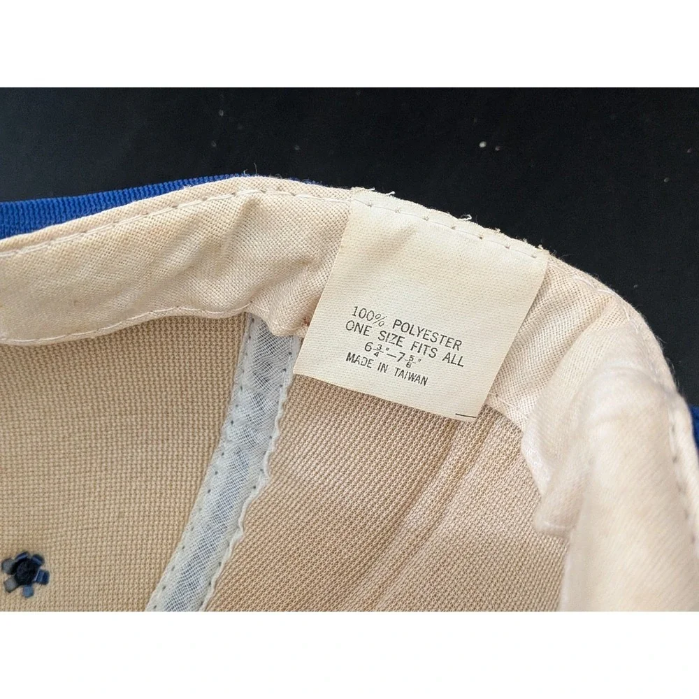 Vintage VFW Hat Blue‎ Foam Snapback OSFM VFW MO. 7900 Toppers Hats